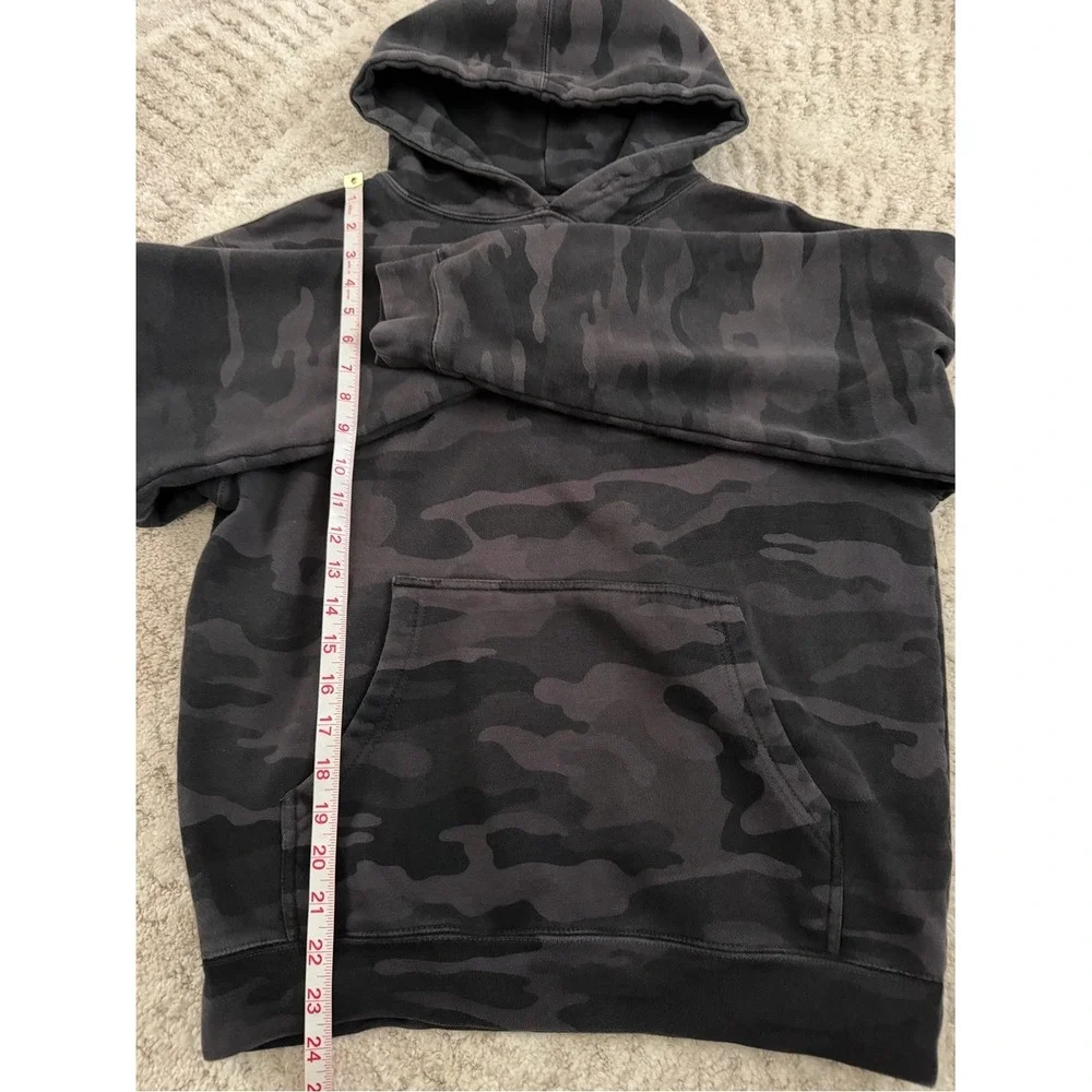 Shreddy Lifestyle Black Grey Camo Hoodie Size‎ S